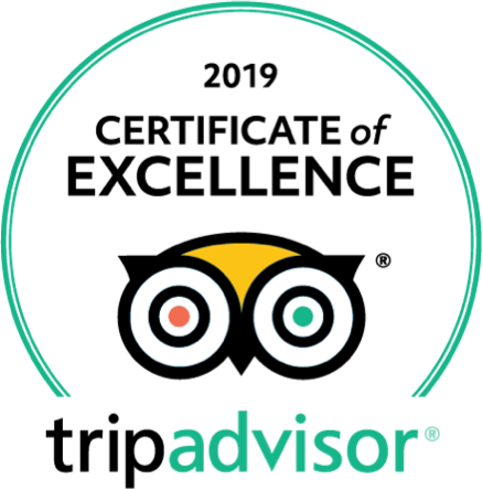 TripAdvisor - 2019 Certificate of Excellence